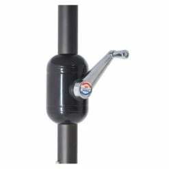 9' Outdoor/Indoor Patio Market Umbrella Alatriste Ivory - Pillow Perfect