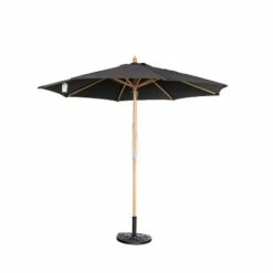Island Umbrella 9' Cenote Market Patio Umbrella Champagne