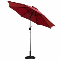 Flash Furniture 9 FT Round Umbrella with Crank and Tilt Function and Standing Umbrella Base -Deals Patio Umbrellas Store unnamed file 2817