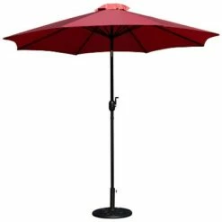 Flash Furniture 9 FT Round Umbrella with Crank and Tilt Function and Standing Umbrella Base -Deals Patio Umbrellas Store unnamed file 2823