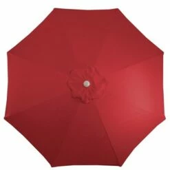 Northlight 9ft Outdoor Patio Market Umbrella with Hand Crank and Tilt, Red -Deals Patio Umbrellas Store unnamed file 2827