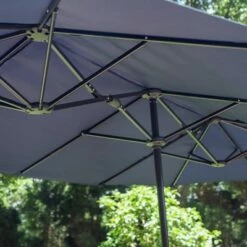 Captiva Designs 13' x 6.5' Rectangular Outdoor Patio Market Umbrella Navy -Deals Patio Umbrellas Store unnamed file 2835