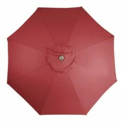Northlight 9' Octagon Outdoor Patio Market Umbrella with Hand Crank and Tilt - Burgundy -Deals Patio Umbrellas Store unnamed file 2845
