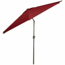 Northlight 9' Octagon Outdoor Patio Market Umbrella with Hand Crank and Tilt - Burgundy -Deals Patio Umbrellas Store unnamed file 2847