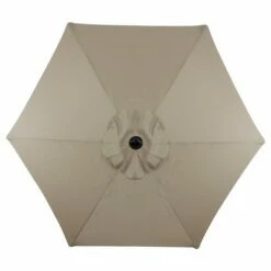 Northlight 7.5' Outdoor Patio Market Umbrella with Hand Crank - Taupe -Deals Patio Umbrellas Store unnamed file 2859