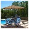 Island Umbrella Caspian Market Umbrella (8' x 10') Stone -Deals Patio Umbrellas Store unnamed file 2871