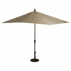 Island Umbrella Caspian Market Umbrella (8' x 10') Stone -Deals Patio Umbrellas Store unnamed file 2877