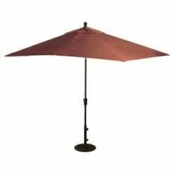 Island Umbrella Caspian Market Umbrella (8' x 10') Stone -Deals Patio Umbrellas Store unnamed file 2879