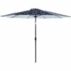 Captiva Designs 9' x 9' Outdoor Patio Market Umbrella with Tilt Crank Navy -Deals Patio Umbrellas Store unnamed file 2885