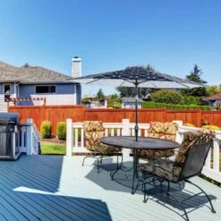 Captiva Designs 9' x 9' Outdoor Patio Market Umbrella with Tilt Crank Navy -Deals Patio Umbrellas Store unnamed file 2893