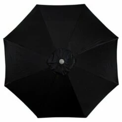 Northlight 9' Outdoor Patio Umbrella with Hand Crank and Tilt - Black/Brown -Deals Patio Umbrellas Store unnamed file 2896
