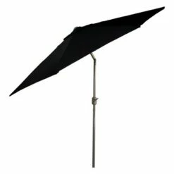 Northlight 9' Outdoor Patio Umbrella with Hand Crank and Tilt - Black/Brown -Deals Patio Umbrellas Store unnamed file 2898