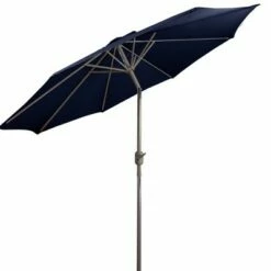 Northlight 9ft Outdoor Patio Market Umbrella with Hand Crank and Tilt, Navy Blue -Deals Patio Umbrellas Store unnamed file 2918