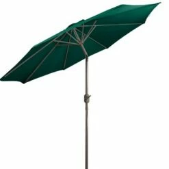 Northlight 9ft Outdoor Patio Market Umbrella with Hand Crank and Tilt, Hunter Green -Deals Patio Umbrellas Store unnamed file 2938