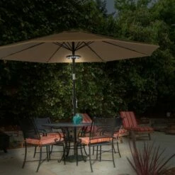 Nature Spring Patio Umbrella Light - 6.25" Diameter, Black -Deals Patio Umbrellas Store unnamed file 2964