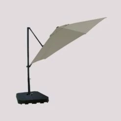 11' Offset Patio Umbrella Sunbrella Spectrum - Black Pole - Smith & Hawken™ Indigo