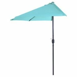 9' Half Round Patio Umbrella - Pure Garden Off White -Deals Patio Umbrellas Store unnamed file 356