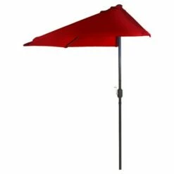 9' Half Round Patio Umbrella - Pure Garden Off White -Deals Patio Umbrellas Store unnamed file 357