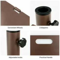 Costway 10ft Solar Lights Patio Umbrella Outdoor W/ 50 LBS Movable Umbrella Stand 20 Costway 10ft Solar Lights Patio Umbrella Outdoor W/ 50 LBS Movable Umbrella Stand -Deals Patio Umbrellas Store unnamed file 392