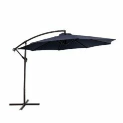 Island Umbrella 10' Captiva Cantilever Spa Side Patio Umbrella with Cove Black -Deals Patio Umbrellas Store unnamed file 435