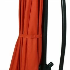 Sunnydaze Decor Sunnydaze Outdoor Steel Solar Offset Cantilever Patio Umbrella with Crank and Base - 10' - Burnt Orange -Deals Patio Umbrellas Store unnamed file 475