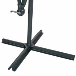 Sunnydaze Decor Sunnydaze Outdoor Steel Solar Offset Cantilever Patio Umbrella with Crank and Base - 10' - Burnt Orange -Deals Patio Umbrellas Store unnamed file 477