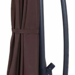 Sunnydaze Decor Sunnydaze Outdoor Steel Offset Patio Umbrella with Polyester Canopy, Cantilever, Crank, and Cross Base - 10' - Brown -Deals Patio Umbrellas Store unnamed file 570