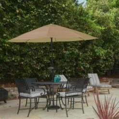 Nature Spring 9 Foot Outdoor Patio Umbrella, Sand -Deals Patio Umbrellas Store unnamed file 712