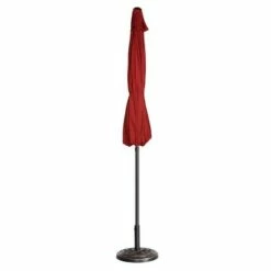 Nature Spring 9' Auto-Tilt Patio Umbrella - Red -Deals Patio Umbrellas Store unnamed file 737
