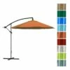 Nature Spring 10 Foot Offset Patio Umbrella, Orange -Deals Patio Umbrellas Store unnamed file 741