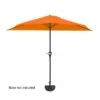 Nature Spring Half-Round Patio Umbrella - 9', Terracotta -Deals Patio Umbrellas Store unnamed file 745