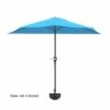 Nature Spring 9' Half-Round Patio Umbrella - Brilliant Blue -Deals Patio Umbrellas Store unnamed file 774