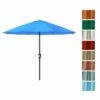 Nature Spring Outdoor Patio Umbrella for Backyards, Decks, and Gardens - 9', Lake Blue -Deals Patio Umbrellas Store unnamed file 785