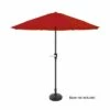 Nature Spring Steel Patio Umbrella for Table - Great for Deck, Balcony, Porch, Backyard, or Poolside - 9', Red -Deals Patio Umbrellas Store unnamed file 789