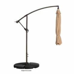 Nature Spring Manual-Crank Offset Swivel Patio Umbrella – Beige -Deals Patio Umbrellas Store unnamed file 807