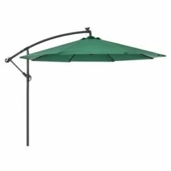 Nuu Garden 10' Outdoor Banana Cantilever Umbrella with Light Green -Deals Patio Umbrellas Store unnamed file 817