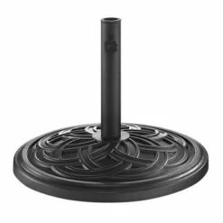 Carden Round Weave Umbrella Stand - Saracina Home Black -Deals Patio Umbrellas Store unnamed file 880