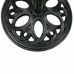 Sunnydaze Decor Sunnydaze Outdoor Heavy-Duty Cast Iron Decorative Patio Yard Round Umbrella Base Stand - 18" - Black -Deals Patio Umbrellas Store unnamed file 913