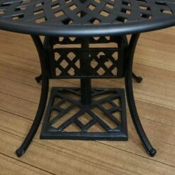 Sunnydaze Decor Sunnydaze Outdoor Heavy-Duty Cast Iron Decorative Modern Geometric Design Patio Yard Square Umbrella Base Stand - 17" - Black -Deals Patio Umbrellas Store unnamed file 918