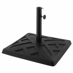 Mosi Square Geometric Umbrella Stand - Saracina Home Black -Deals Patio Umbrellas Store unnamed file 967