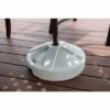 US WEIGHT Escalade Sports Empty Umbrella Base White -Deals Patio Umbrellas Store unnamed file 987