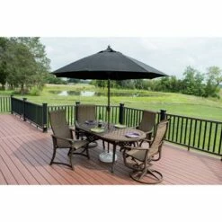 US WEIGHT Escalade Sports Empty Umbrella Base White -Deals Patio Umbrellas Store unnamed file 989